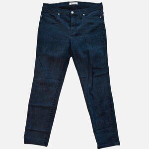 Madewell Black‎ Jeans Size 31 9" High Rise Skinny Leg Pants Stretch